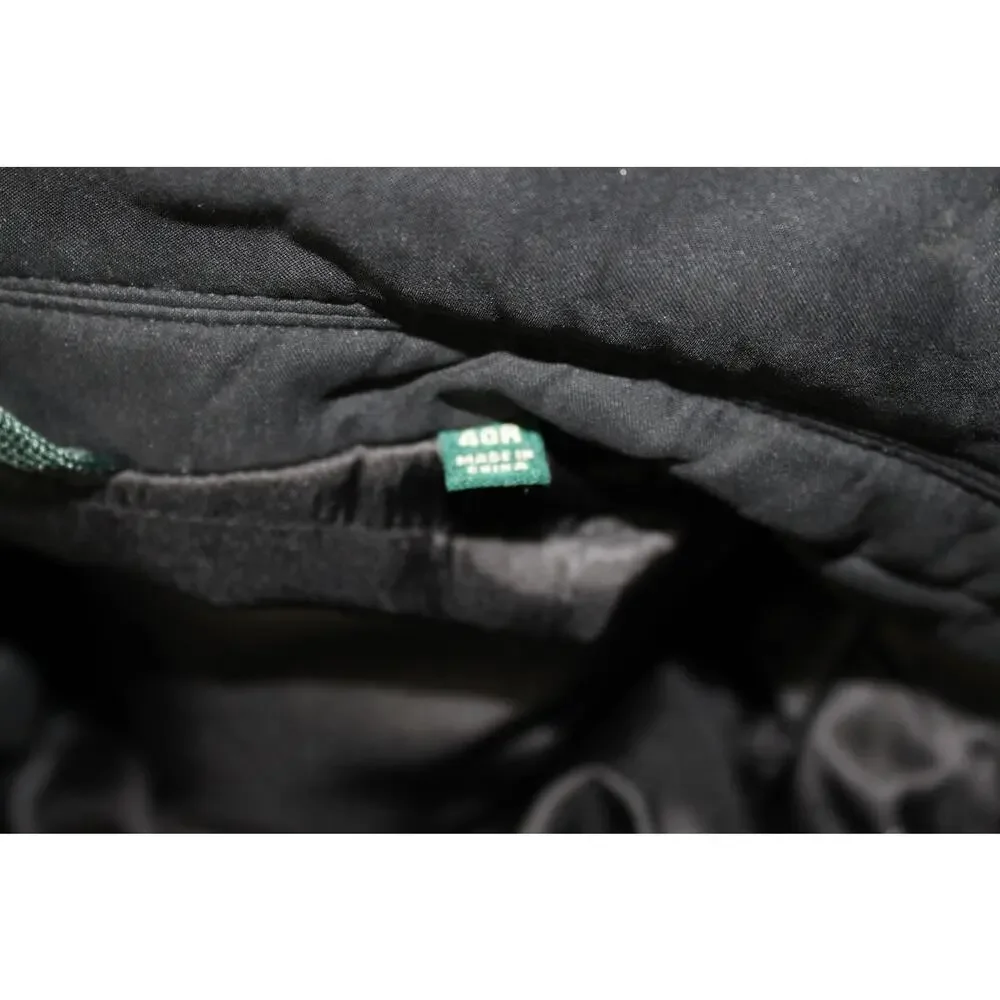 Lauren Ralph Lauren Coat Mens 40R Black ThermalTech Heated Overcoat All Weather